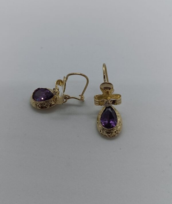 OLA-001-V_3 Aretes Lágrima de Ángel