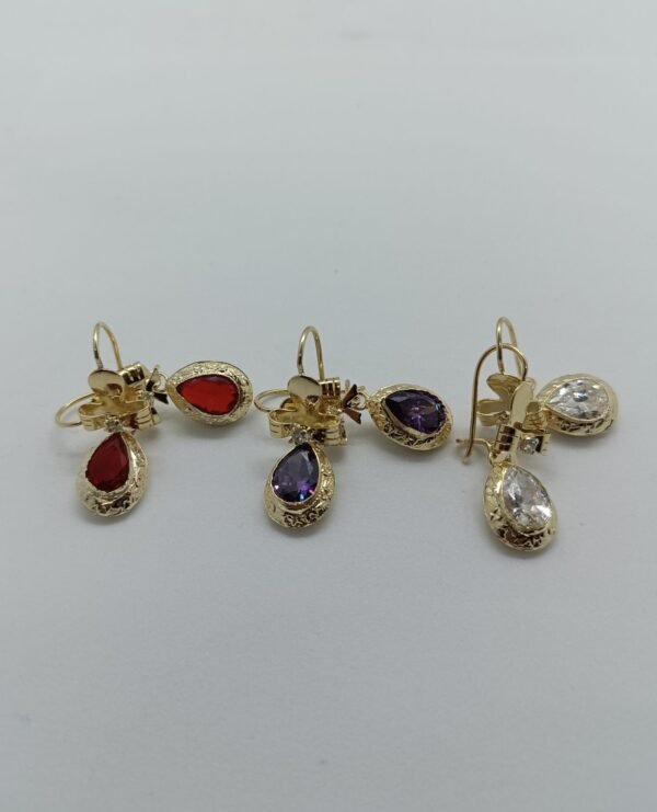 OLA-001_P Aretes Lágrima de Ángel