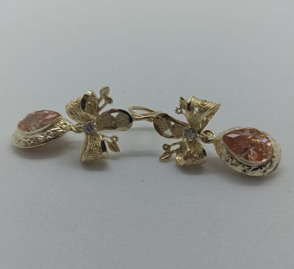 OLA-004-N_1 Aretes Lazo imperial