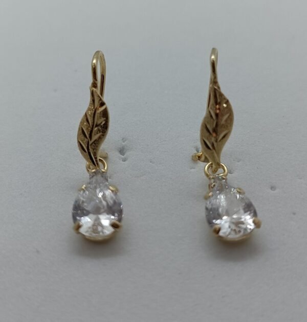 OLA-017-B_1 Aretes Lágrima de Mar Caribe