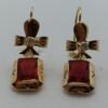 Aretes Moño de Cristal Imperial