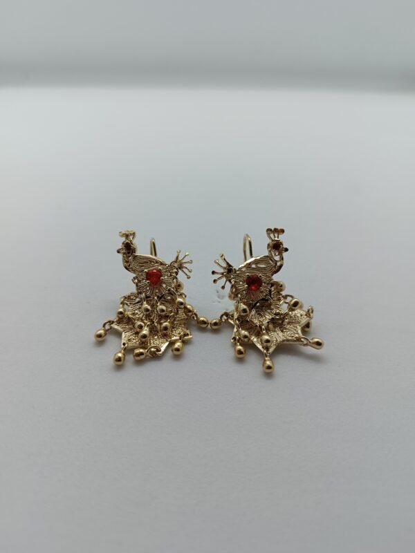 OLA-019-B_1 Aretes Danza de Pavo Real