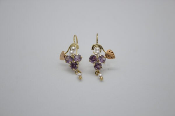 Aretes Hojas de Viñedo
