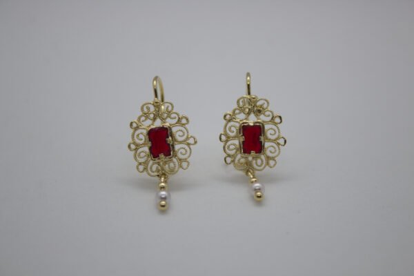 Aretes Ventana de Encaje