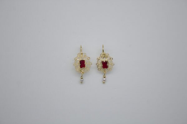 Aretes Ventana de Encaje