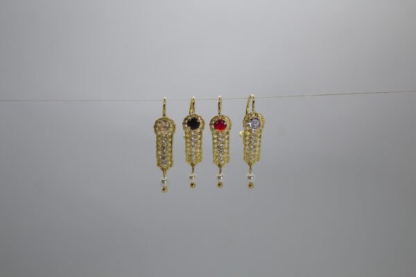 OLA-039-P Aretes Encaje de San Juan