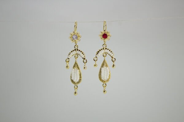 Aretes Lágrima de Huichol