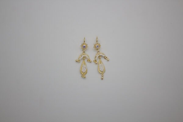 Aretes Lágrima de Huichol