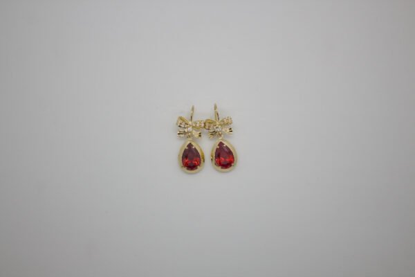 OLA-043-R_2 Aretes Moño Mágico de Color