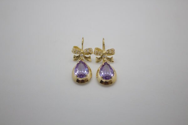 OLA-043-V_1 Aretes Moño Mágico de Color