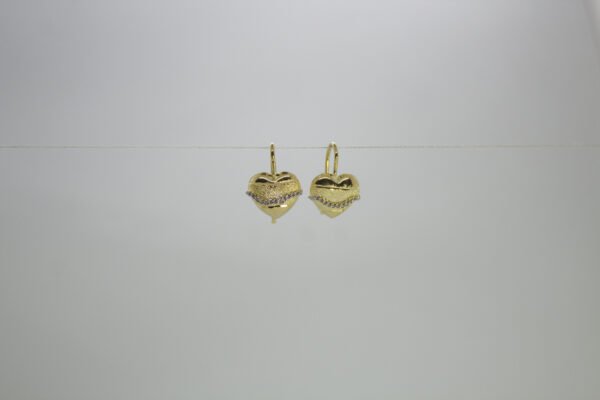 OLA-044_3 Aretes Corazón de Amor Eterno