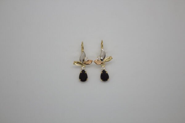 OLA-046-N_2 Aretes Lágrimas de la Diosa