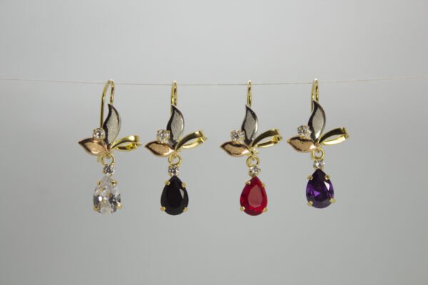 OLA-046-P Aretes Lágrimas de la Diosa