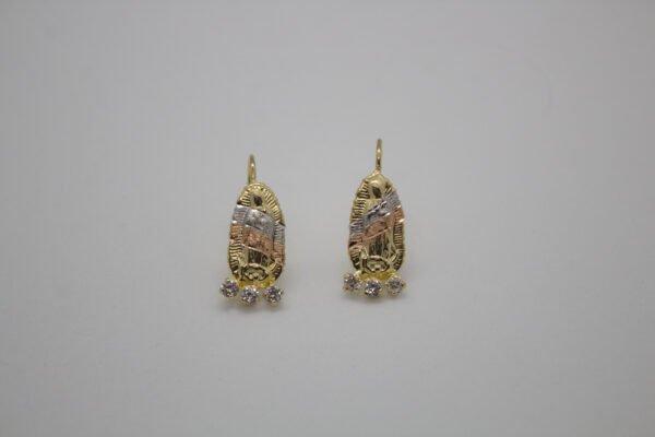 Aretes Virgen Patria