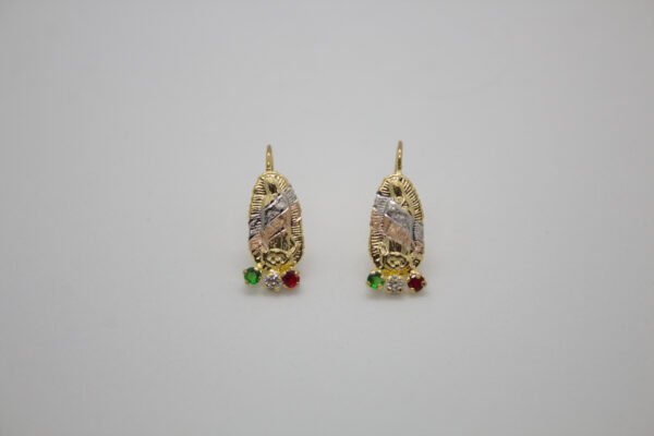 Aretes Virgen Patria