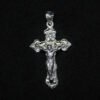 PD005_1 Dije Crucifijo Barroco de Plata
