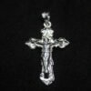PD005_2 Dije Crucifijo Barroco de Plata