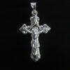 Crucifijo Barroco de Plata Dije Crucifijo Barroco de Plata. Plata .925, diseño ornamentado y detallado con Cristo (4 cm Alto / 3.6 gr). (Dije sin cadena)