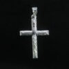 Dije Cruz de Roble Dije Cruz de Roble. Plata .925, diseño rústico que simula madera (Varios tamaños). (Dije sin cadena)