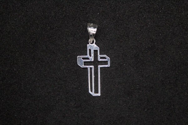 PD008_1 Dije Cruz Diseño Minimalista