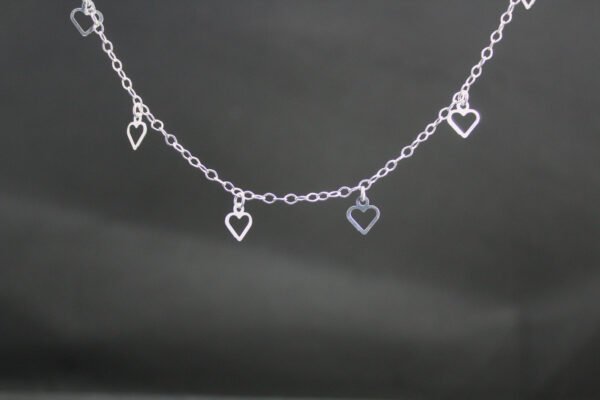 Pulsera Corazones Flotantes