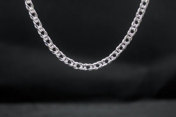 PP013_1 Pulsera Tejido Bizantino Calado