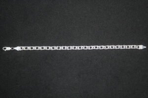 PP013_3 Pulsera Tejido Bizantino Calado