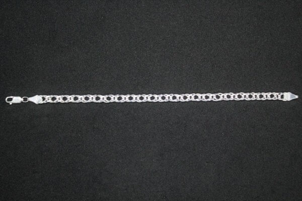 PP013_3 Pulsera Tejido Bizantino Calado