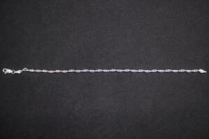 Pulsera Vínculo Brillante de Espiral Pulsera Vínculo Brillante de Espiral. Plata .925, tejido fino con efecto de torsión (19 cm / 3.5 gr). ¡Delicada y brillante!