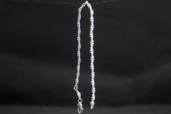 PP016_3 Pulsera Vínculo Brillante de Espiral