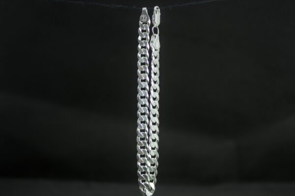 Pulsera Eslabón Cubano Diamantado